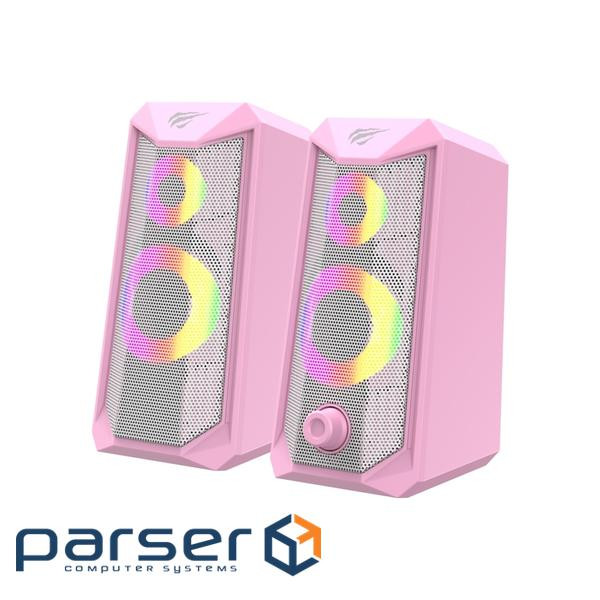 Акустична система Havit HV-SK202 USB 2.0 Pink (6939119024048)