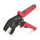 Crimp tool SN-58B for crimping terminals , 0.25-2.5mm2, Red-blue
