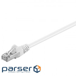 Патч-корд екранований RJ45 SFTP5e 30.0m,patch AWG26 D=5.5mm 2xS Protect,білий (75.09.3485-5) (75.09.3485-5)