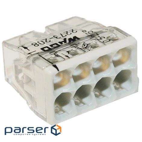 Клема Wago COMPACT 2273-208 8-провідна 0.5-2.5мм 2