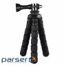 Міні-штатив HAMA "Flex" для смартфонів і GoPro, 14 см, колір чорний (00004609) (00004609)