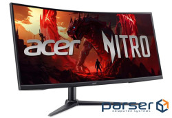 Монiтор TFT ACER 34" XZ340CURW0bmiiphx (UM.CX0EE.018) 21:9 VA Curved WQHD 240Hz HDMI DP HAS MM Black