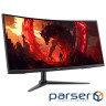Монiтор TFT ACER 34" XZ340CURW0bmiiphx (UM.CX0EE.018) 21:9 VA Curved WQHD 240Hz HDMI DP HAS MM Black