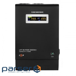 Uninterruptible power supply unit LogicPower LPY- W - PSW-3000VA +, 10А / 20А (4147)