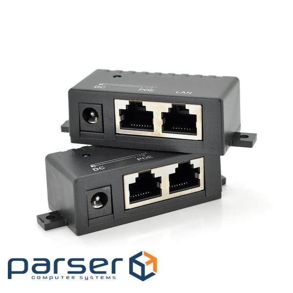 POE інжектор IEEE 802.3af PoE з портом Ethernet 10 / 100 / 1000 Мбіт / с (06354) (06354)