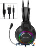 Навушники ColorWay GlowCore RGB Black (CW-HPG02BK)