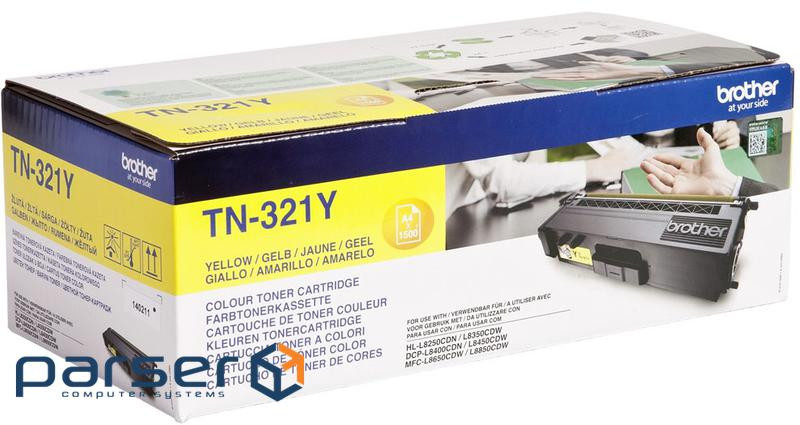 Картридж  Brother HL-L8250CDN yellow (1 500стр) (TN321Y)