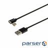 Дата кабель USB 2.0 AM to Micro 5P 1.0m Magnet Grand-X (MG-01M)