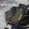 Бездротова клавіатура Ajazz AF98 PLUS Black Gray Yellow (AF98-PLUS-BGY)