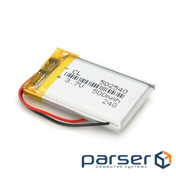 Літій-полімерний акумулятор 5*25*40mm (Li-ion 3.7В 550мА&middot,год) (502540) ) (502540)