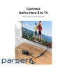 Кабель мультимедійний HDMI M to HDMI F 1.0m 8K HD151 black Ugreen (40447)