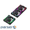 Кулер для корпусу KIT 3*120мм 3pin AURA (M/F)&4pin PWM, Revers Air Flow58,6 CFM Stat (FN12A-N2 WL-R)