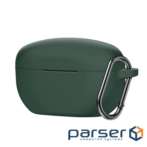 Чохол для навушників BeCover Silicon для Sony WF-1000XM5 Dark Green (710182)