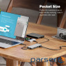 Док-станція DIGITUS USB-C > 2xHDMI/2xUSB-A/USB-C/SD/MicroSD/RJ54 (DA-70915)