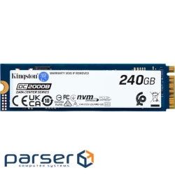 SSD диск KINGSTON DC2000B 240GB M.2 NVMe (SEDC2000BM8/240G) (SEDC2000BYM8/240G)