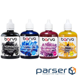 Чорнило Barva Epson sublimation 4х100 мл, BK/C/M/Y SET (SUB-100-MP) (I-BARE-SUB-100-MP)