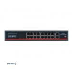 POE ССTV комутатор FoxGate S5816P-G2 (250W)