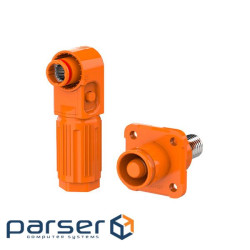 Комплект роз&apos,ємів для АКБ (тато+мама), SRDB-250С, 250А, 1500V, IP67, Orange , 1500V, IP67, Orange