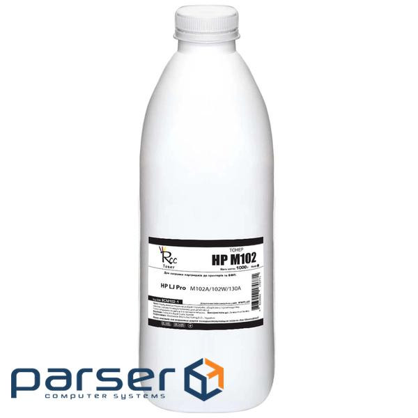 Тонер HP LJ Pro M102A / 102W / 130A, 1000г Black RC (RCM102-1)