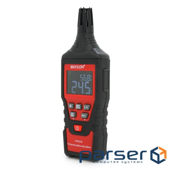 Тестер температури та вологості Mayilon HT-618 (Термогігрометр) )