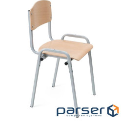 Шкільний стілець Sector ISO розбірний сірий (ISO -М Grey)