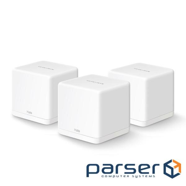 Wi-Fi Mesh система MERCUSYS Halo H30G 3-pack (HALO-H30G-3-PACK)