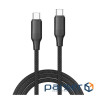 Дата кабель USB-C to USB-C 1.0m 3A 60W TPE embossed black ColorWay (CW-CBPDCC101-BK)