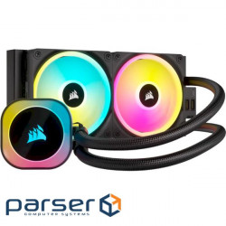 Water cooling system CORSAIR iCUE Link H100i RGB Black (CW-9061001-WW)