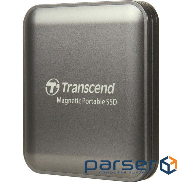 Портативний SSD диск TRANSCEND ESD420 2TB USB3.2 Gen2x2 Iron Gray (TS2TESD420C)