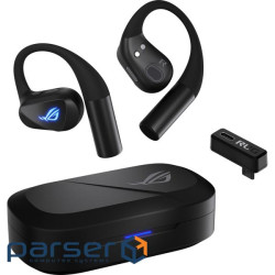 Навушники ASUS ROG Cetra Open Wireless/Bluetooth Black (90YH0450-BTUA00)