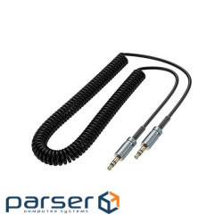 Кабель мультимедійний 3.5mm M to 3.5mm M 3.0m Black HOCO (6942007631235)
