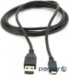 Дата кабель USB 2.0 Micro 5P to AM 0.3m Cablexpert (CC-mUSB2D-0.3M)