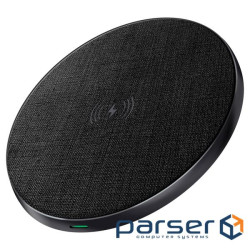 Зарядний пристрій Armorstandart Wireless Charging Resolute Power AWC-47 Round 15W Black (ARM73179)