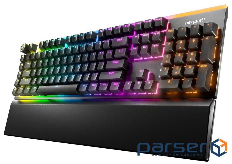 Клавіатура Be Quiet! Light Mount Silent Linear Mechanical Switches (BT003US) Black