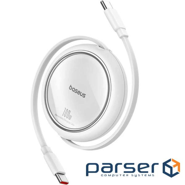 Кабель Baseus Free2Draw Mini Retractable Charging Cable Type-C to Type-C 100W 1m M (P10364500211-00)