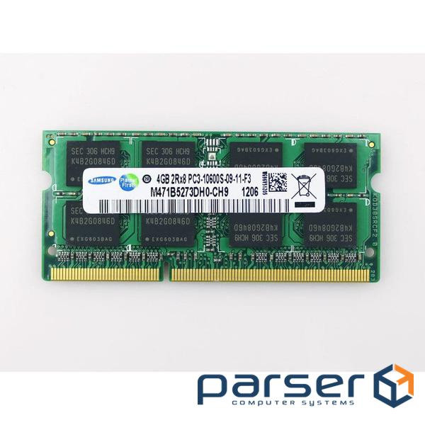 Модуль пам'яті SAMSUNG SO-DIMM DDR3 1333MHz 4GB (M471B5273DH0-CH9)