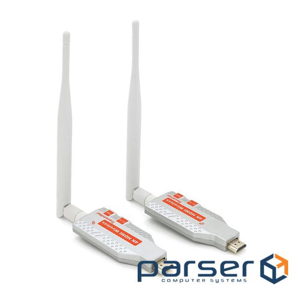 Один -канальний активний подовжувач сигналу HDMI за допомогою Wi -Fi 4K100. Діапазон передач: (835) : (835)