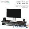 Настільна підставка для монітора OfficePro MR161DW Dark Wood/Black