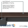 Настільна підставка для монітора OfficePro MR161DW Dark Wood/Black