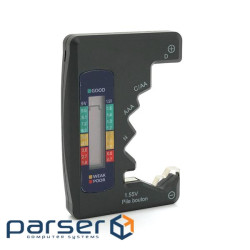 Тестер ємності BT-886 для акумуляторних батарей AA / AAА / D / C / серії AG, 1,5V та 9V 9V