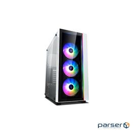 DeepCool Case DP-ATX-MATREXX55V3-ARWH3F MATREXX 55 V3 ADD-RGB WH 3F Mid-Tower Retail