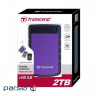 External hard drive TRANSCEND 2TB TS2TSJ25H3P Storejet 2.5" H3 USB 3.0