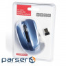 Миша Modecom MC-WM9.1, беспрводная, 4кн., 1600dpi, черно-синяя (M-MC-0WM9.1-140)
