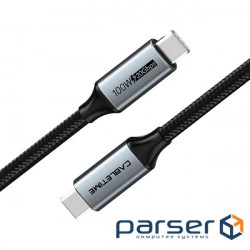 CableTIME USB3.2 Type-C 20Gbps, 100W, 4K/60Hz 2m (CA914234)
