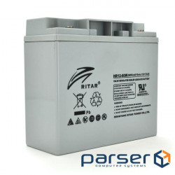Accumulator battery AGM RITAR HR12-60W, Gray Case, 12V 17.0Ah (HR1260W)