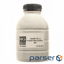 Тонер HP LJ P1005/1606, 60 г HG (HG361-060)