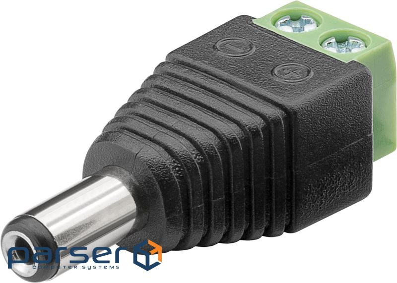 Роз"єм Jack DC-конектор,/M Terminal Block 5.5x2.1mm 5.0,чорний (75.07.6747-1) (75.07.6747-1)