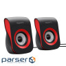 Акустична система Havit SK599 USB 6W Black/Red (6950676205978)