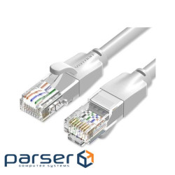 Патч-корд 1м, UTP cat 6 RJ-45 gray Vention (IBEHF)