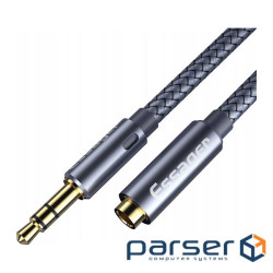 Кабель мультимедійний 3.5mm F to 3.5mm M 2.0m Essager (EYPY35-MYA0G)